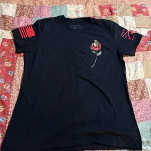 Grunt Style women’s extra  large Black Cotton T-Shirt